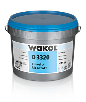 Клей для ПВХ-покрытий WAKOL D 3320 12 кг