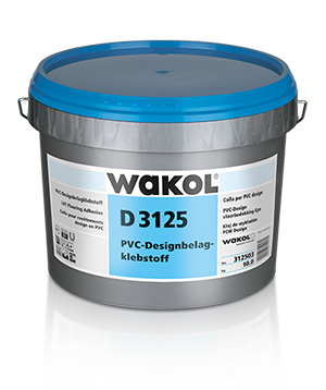 Клей для дизайнерских ПВХ-покрытий WAKOL D 3125 10 кг