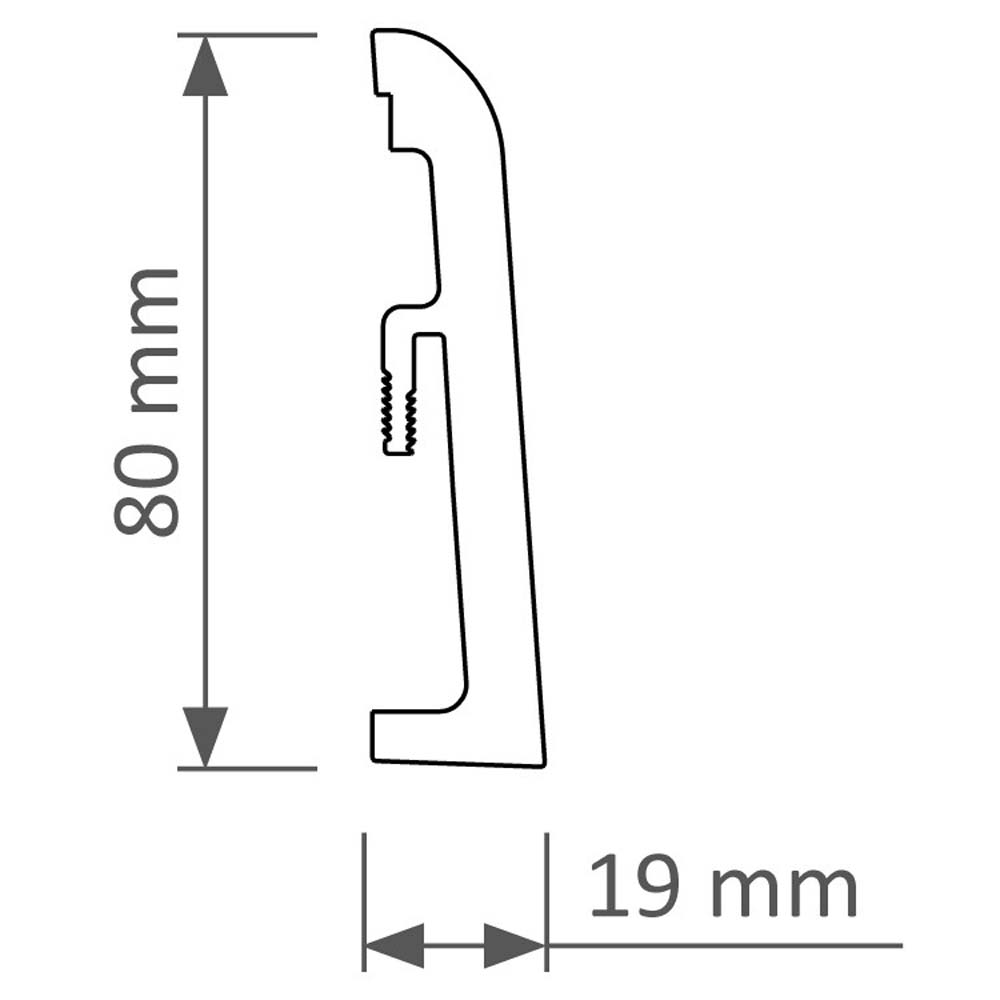 Ширина плинтуса. Плинтус Korner idea алюминий 80х19х2500. Плинтус ПВХ Korner ultima 80. Плинтус ПВХ 80 2500. Плинтусы Korner idea 80 алюминий 80*10*2500мм.