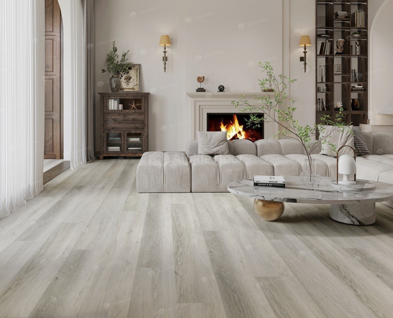 Кварцвиниловая плитка Alpine floor Premium XL ECO 7-23 Дуб Дия