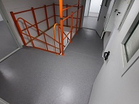 Укладка линолеума классическим способом 250 м2