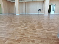 Укладка спортивного линолеума - 360м2