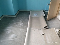 Укладка линолеума ЖК Отрадный Жилой комплекс