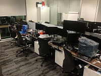 Укладка ковровой плитки для компании "Антон"