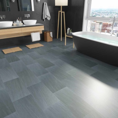 Кварцевый ламинат Refloor Fargo Stone 64S452 Черный Алмаз