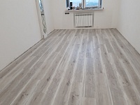 Укладка виниловой плитки  Частная квартира
