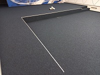 Укладка ковролина -400м2