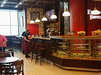 Укладка виниловой плитки  Кафе и рестораны