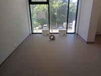 Укладка линолеума с заводом на стену - 458м2