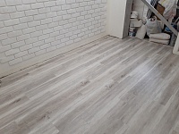 Укладка виниловой плитки  Частная квартира