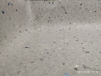 Укладка токопроводящего линолеума с заводом на стену  Медицинский центр