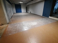 Укладка каучукового покрытие-70м2