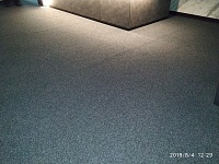 Укладка ковролина на клей -145 м2