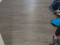 Укладка ПВХ плитки на клей-55м2