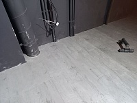 Укладка ПВХ плитки -85м2