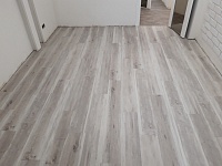 Укладка виниловой плитки  Частная квартира