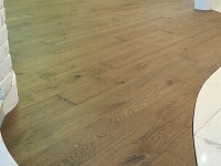 Укладка паркетной доски  Частная квартира