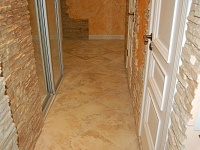 Укладка виниловой плитки  Частная квартира