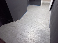 Укладка ПВХ плитки -85м2