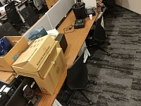 Укладка ковровой плитки для компании "Антон"