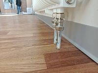 Укладка спортивного линолеума - 360м2