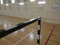 Укладка спортивного линолеума и нанесение разметки Центр профессиональной подготовки Росгвардии Спортивный зал