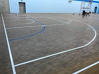 Нанесение спортивной разметки