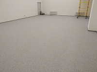 Укладка гомогенного линолеума 245м2