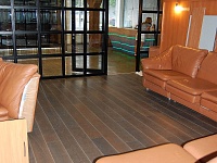 Укладка тканого ПВХ-покрытия Bolon ИП Золоторев А.В. Офис компании