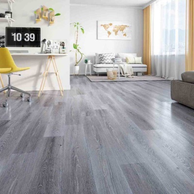 Кварцевый ламинат Refloor Fargo Comfort 379-1 Дуб Серый Иней