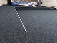 Укладка ковролина -400м2