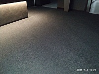 Укладка ковролина на клей -145 м2