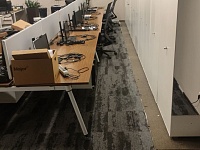 Укладка ковровой плитки для компании "Антон"