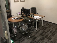 Укладка ковровой плитки для компании "Антон"