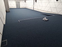 Укладка ковролина -400м2