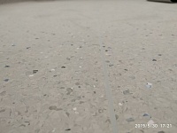 Укладка токопроводящего линолеума с заводом на стену  Медицинский центр