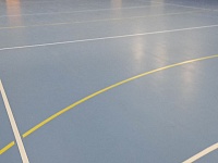 Нанесение спортивной разметки-1500м2