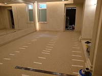 Укладка ковролина  Частный дом