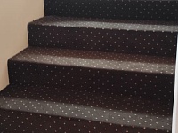 Укладка ковролина на ступени-15м2