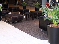 Укладка тканого ПВХ покрытия МЕГА-IKEA (INGKA CORP.) Торговый комплекс