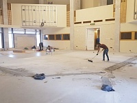 Укладка модульного паркета и монтаж фанеры-500м2