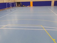 Нанесение спортивной разметки-1500м2