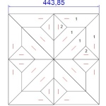 Модульный паркет LabArte инженерный Дуб Original №4-65 443 443 15 3 лак Хани