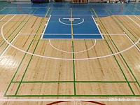 Нанесение спортивной разметки ГБУ «ЦФКиС Зеленоградского АО Москомспорта