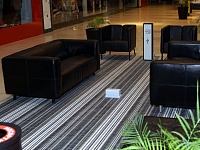 Укладка тканого ПВХ покрытия МЕГА-IKEA (INGKA CORP.) Торговый комплекс