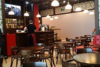 Укладка виниловой плитки  Кафе и рестораны