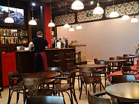 Укладка виниловой плитки  Кафе и рестораны