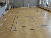 Нанесение спортивной разметки в ФОК г. Люберцы