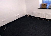 Укладка ковролина в офисе  Офис компании