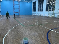 Нанесение спортивной разметки